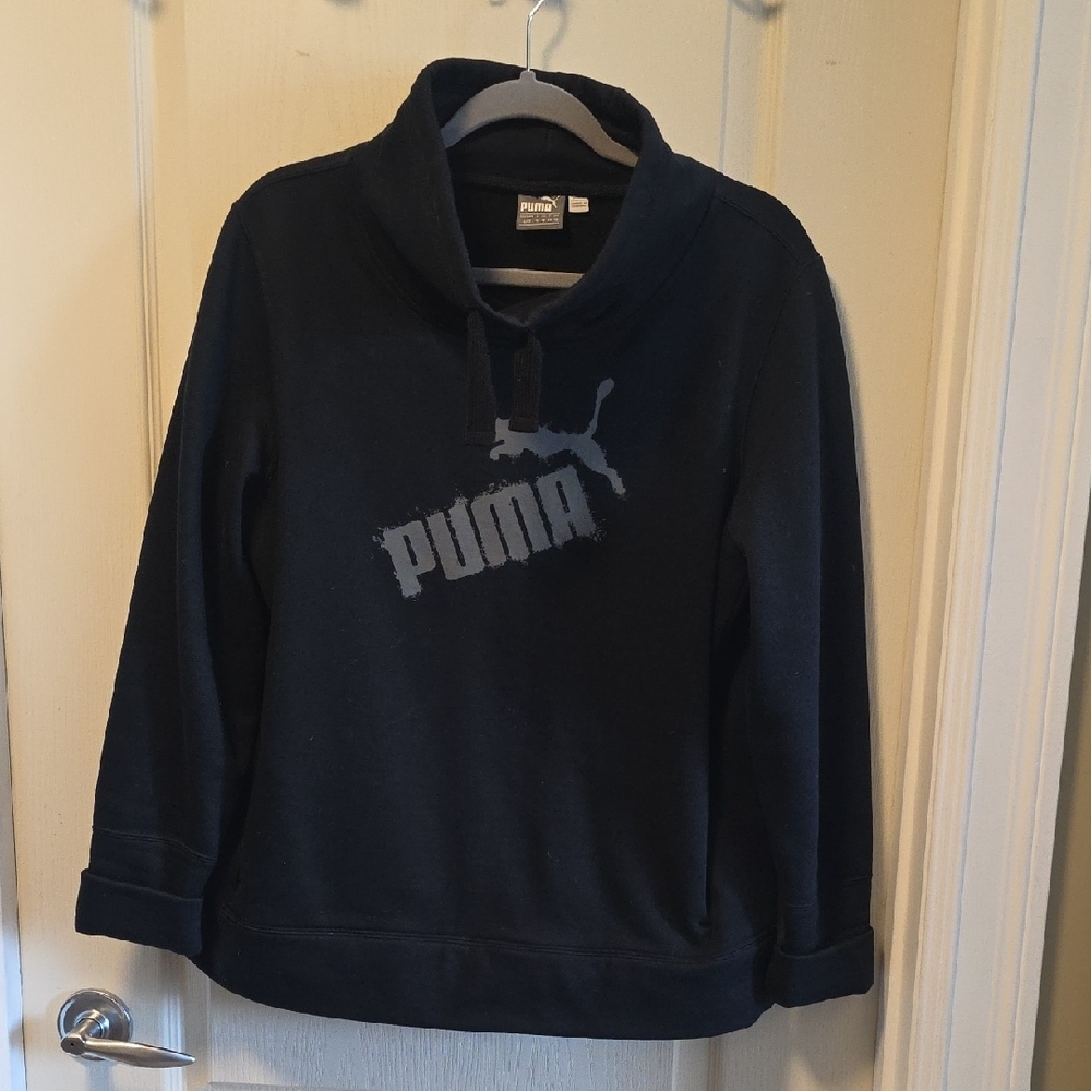 Puma Black Pullover Hoodie
